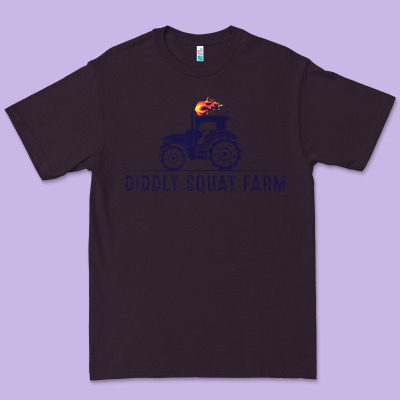 Diddly Farm For Men And Women Premium Tee Designed By Designpulse
