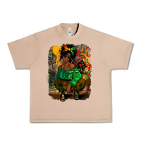 Burro juneteenth black woman fashion girl Urban Heavy Tee - CowGirlArtShop