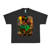 Pigment Black juneteenth black woman fashion girl Urban Heavy Tee - CowGirlArtShop
