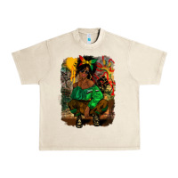 Sandshell juneteenth black woman fashion girl Urban Heavy Tee - CowGirlArtShop
