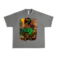 Tornado juneteenth black woman fashion girl Urban Heavy Tee - CowGirlArtShop