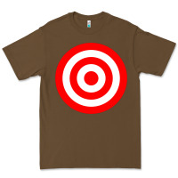 Bullseye Target Red & White Rings Target Premium Tee | Teevron