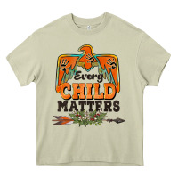 Mossy every child matters thunderbird Heavy Core Tee - BarkalooDesign