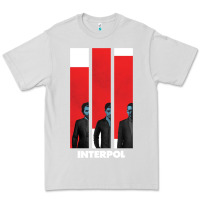 Dove Grey INTERPOL BAN Premium Tee - DesignPulse