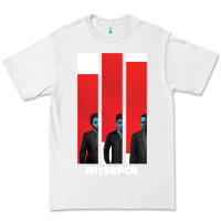 White INTERPOL BAN Premium Tee - DesignPulse