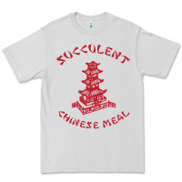 Dove Grey SUCCULENT CHINESE MEAL CHINESE TAKE OUT TAKE AWAY Premium Tee - DesignPulse