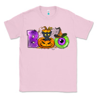 Bubblegum Pink Boo Halloween Classic Tee - NancyCooperArtShop