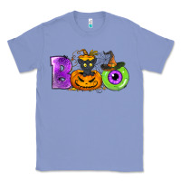 Colony Blue Boo Halloween Classic Tee - NancyCooperArtShop