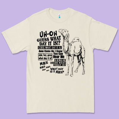New Hump Day Camel Guess What Day Premium Tee Designed By Designpulse