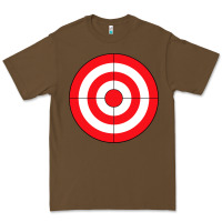 Cacao bulls eye target lazy diy halloween costume darts shooting t shirt Premium Tee - DesignPulse