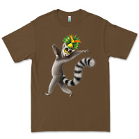 Cacao All Hail King Julien Premium Tee - DesignPulse