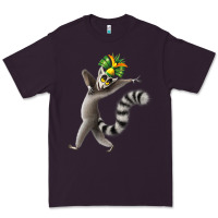 Plum All Hail King Julien Premium Tee - DesignPulse