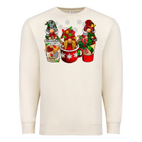 Christmas Coffee Gnome Premium Sweatshirt | Teevron