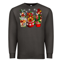 Smoke Christmas coffee gnome Premium Sweatshirt - BarkalooDesign