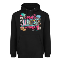 Black small business mama Heavyweight Hoodie - BarkalooDesign