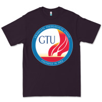 Plum graduate, theological, education (GTU) Premium Tee - PixelWave