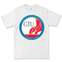 White graduate, theological, education (GTU) Premium Tee - PixelWave