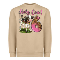Mushroom holy cow i'm 6 years old Heavyweight Sweatshirt - LillyAllenDesigns