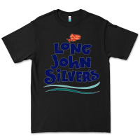 Black #long john silvers Premium Tee - PixelWave