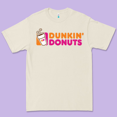 Dunkin'donuts Premium Tee Designed By Pixelwave