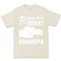 Bone Promoted to Great Grandpa Premium Tee - PixelWave
