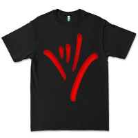 Black asl (american sign language) tshirt  i love you classic Premium Tee - PixelWave