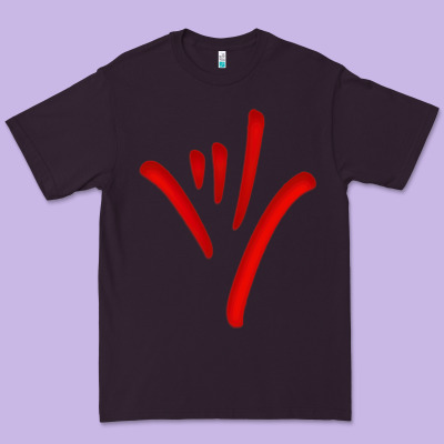 Asl (american Sign Language) Tshirt  I Love You Classic Premium Tee Designed By Pixelwave