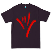 Plum asl (american sign language) tshirt  i love you classic Premium Tee - PixelWave