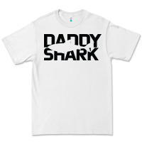 White Daddy Shark Premium Tee - Bettercallsaul