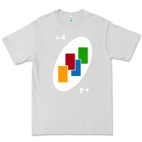 Dove Grey Uno Card Game Draw Four Premium Tee - PixelWave