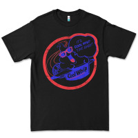 Black cool whip vintage design   80s aesthetic Premium Tee - PixelWave
