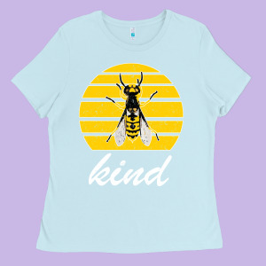 Bee Kind Ladies Tee Designed By Bettercallsaul