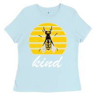 Baby Blue Bee Kind Ladies Tee - Bettercallsaul