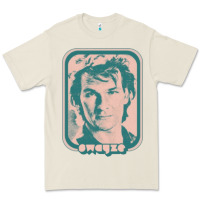 Bone patrick swayze retro 80s fan aesthetic design Premium Tee - PixelWave