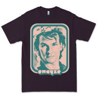 Plum patrick swayze retro 80s fan aesthetic design Premium Tee - PixelWave