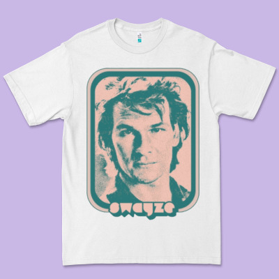 Patrick Swayze Retro 80s Fan Aesthetic Design Premium Tee Designed By Pixelwave