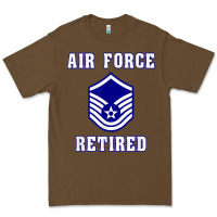 Cacao military master sergeant air force retired t shirt Premium Tee - PixelWave