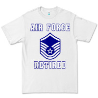 White military master sergeant air force retired t shirt Premium Tee - PixelWave
