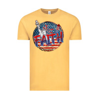 Vintage Mustard faith usa Vintage Tee - CowGirlArtShop