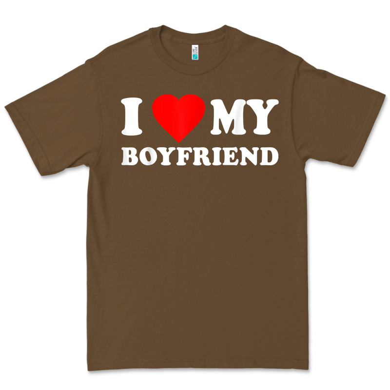 I Love My Boyfriend T-shirt Premium Tee by PixelWave | Teevron