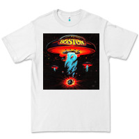 White Boston Classic Premium Tee - PixelWave