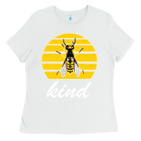 White Bee Kind Ladies Tee - Bettercallsaul