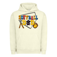 Pigment Pistachio softball dad Urban Hoodie - AdoDesignShop