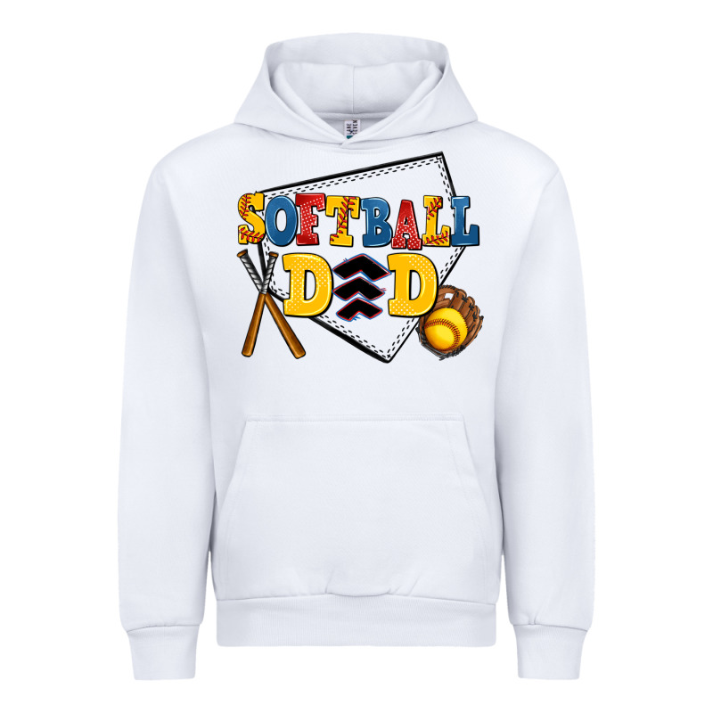 Softball Dad Urban Hoodie by AdoDesignShop | Teevron
