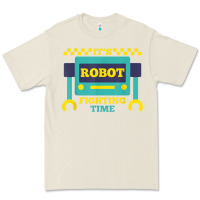 Bone it's robot fighting time funny robotics engineer battle bots Premium Tee - PixelWave