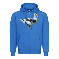 True Royal Ancona Duck Zipper Hoodie - LillyAllenDesigns
