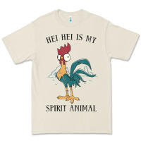 Bone Moana Hei Hei Is My Spirit Animal Portrait Premium Tee - PixelWave
