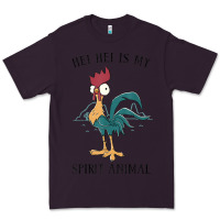 Moana Hei Hei Is My Spirit Animal Portrait Premium Tee | Teevron