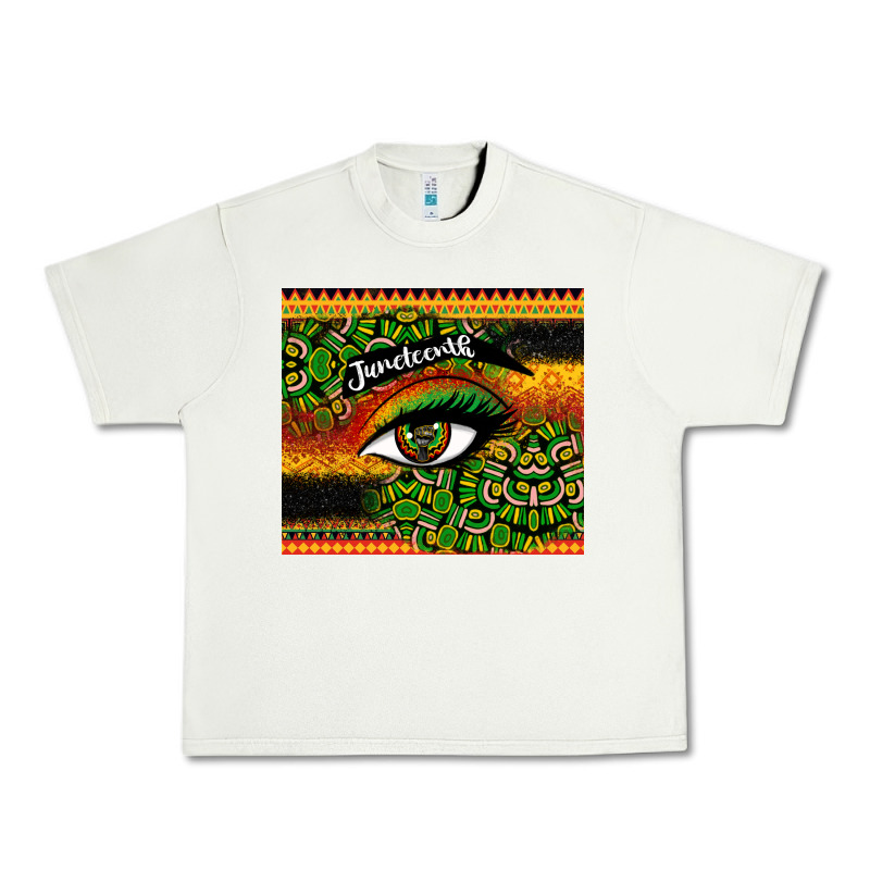 Juneteenth Eyelash Urban Heavy Tee by CowGirlArtShop | Teevron