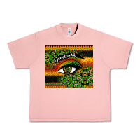 Salmon juneteenth eyelash Urban Heavy Tee - CowGirlArtShop